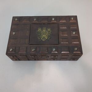 Mens Vintage Griffin Crest Jewelry Box made in Japan